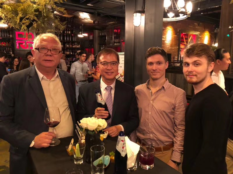 Soirée networking avec des partenaires chinois
