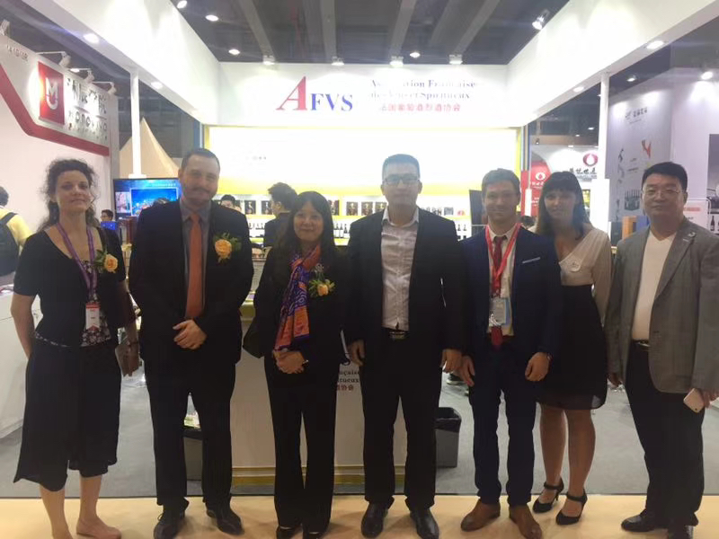 Stand collectif d’une association professionnelle française en Chine