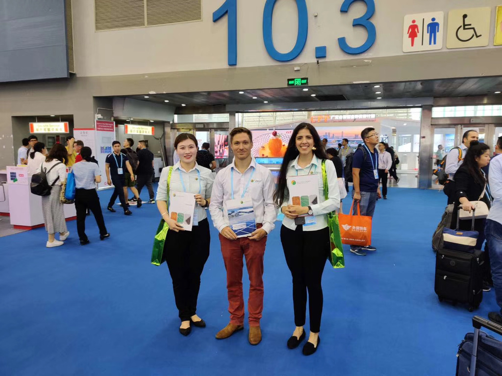Visite d’un salon professionnel à Canton, hall 10.3